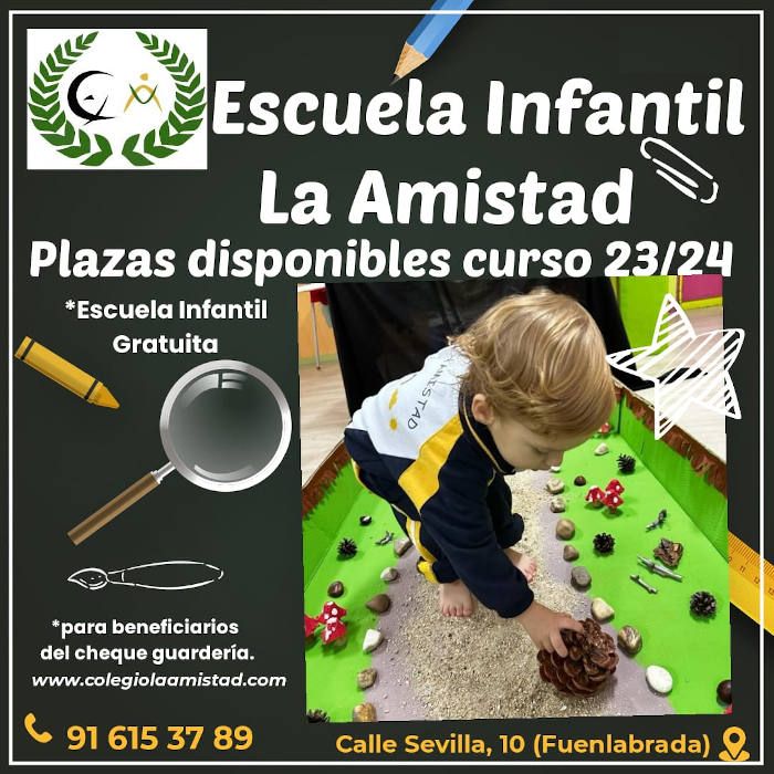 Plazas Disponibles Escuela Infantil